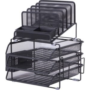 Lorell Divided 4-tier Desktop Organizer - 4 Tier(s)
