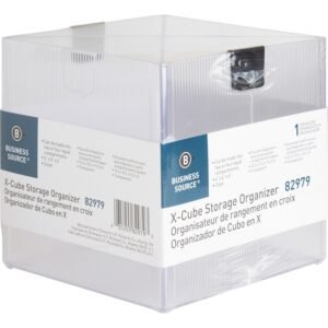 Business Source X-Cube Storage Organizer - 4 Compartment(s)
